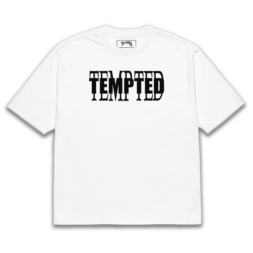 “I AM TEMPTED” Extra Oversized Tee
