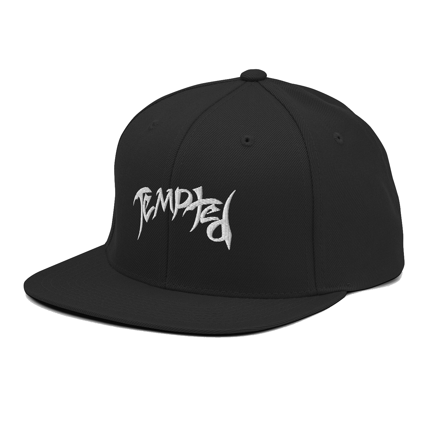 Basic Snapback Hat Black